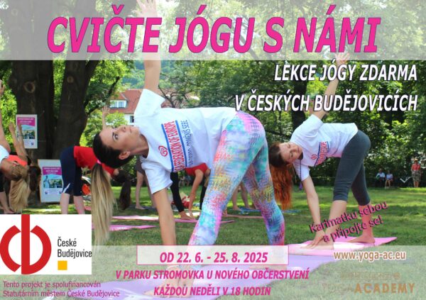 CVIČTE JOGU S NAMI - ČB 2025 